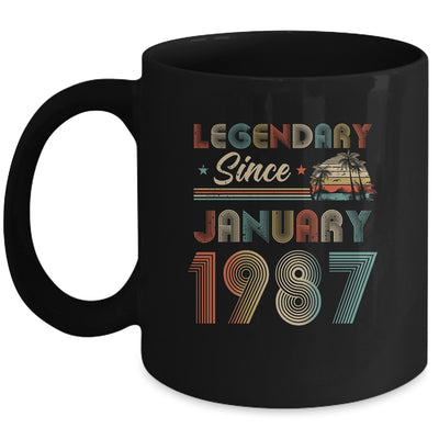 35th Birthday 35 Years Old Legendary Since January 1987 Mug Coffee Mug | Teecentury.com