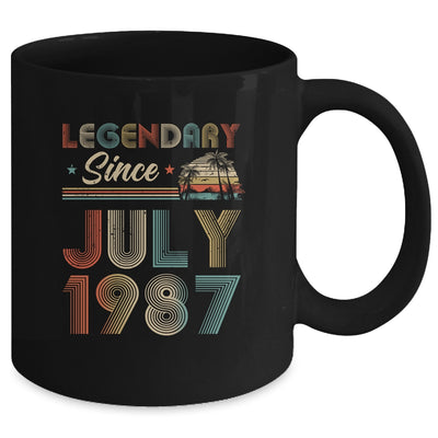35th Birthday 35 Years Old Legendary Since July 1987 Mug Coffee Mug | Teecentury.com