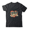 36th Birthday Gifts Classic Retro Heart Vintage 1986 T-Shirt & Tank Top | Teecentury.com