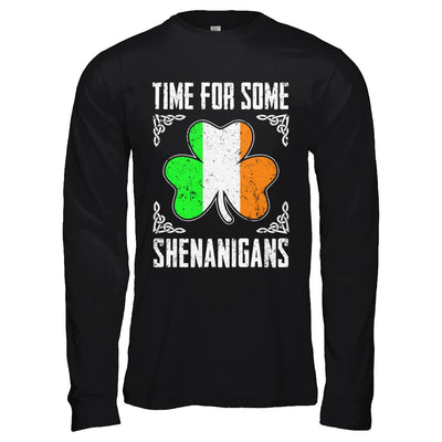 Time For Some Shenanigans St Patricks Day T-Shirt & Hoodie | Teecentury.com