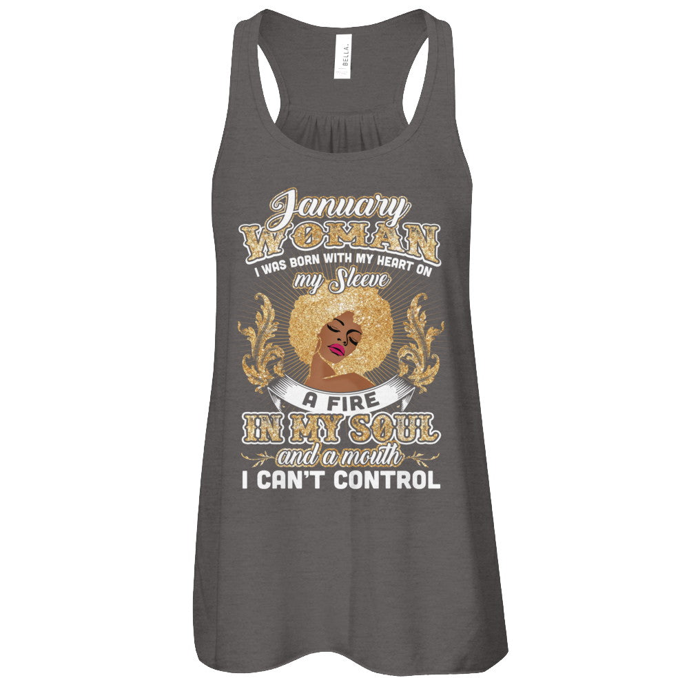 I'm A January Woman Funny Birthday T-Shirt & Tank Top | Teecentury.com