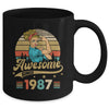 36 Year Old Awesome Since 1987 36th Birthday Women Mug | teecentury