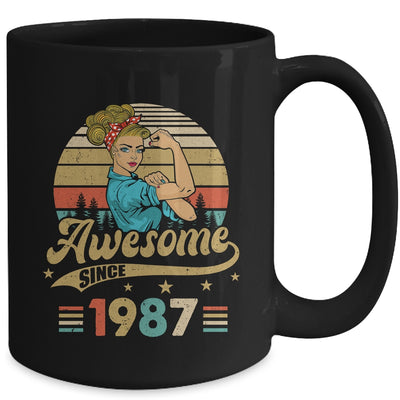 36 Year Old Awesome Since 1987 36th Birthday Women Mug | teecentury