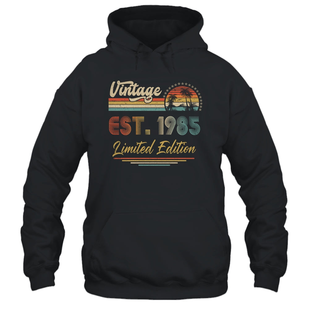 37 Year Old Vintage 1985 Limited Edition 37th Birthday T-Shirt & Hoodie | Teecentury.com