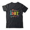 36 Years Old Vintage 1987 36th Birthday Tee Wildflower Shirt & Tank Top | teecentury