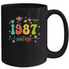 36 Years Old Vintage 1987 36th Birthday Tee Wildflower Mug | teecentury