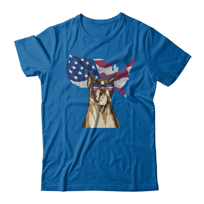 Funny Patriot Boxer Dog 4Th Of July American Flag T-Shirt & Hoodie | Teecentury.com