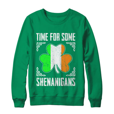 Time For Some Shenanigans St Patricks Day T-Shirt & Hoodie | Teecentury.com