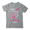 Breast Cancer I Wear Pink For My Daughter Dad Mom T-Shirt & Hoodie | Teecentury.com