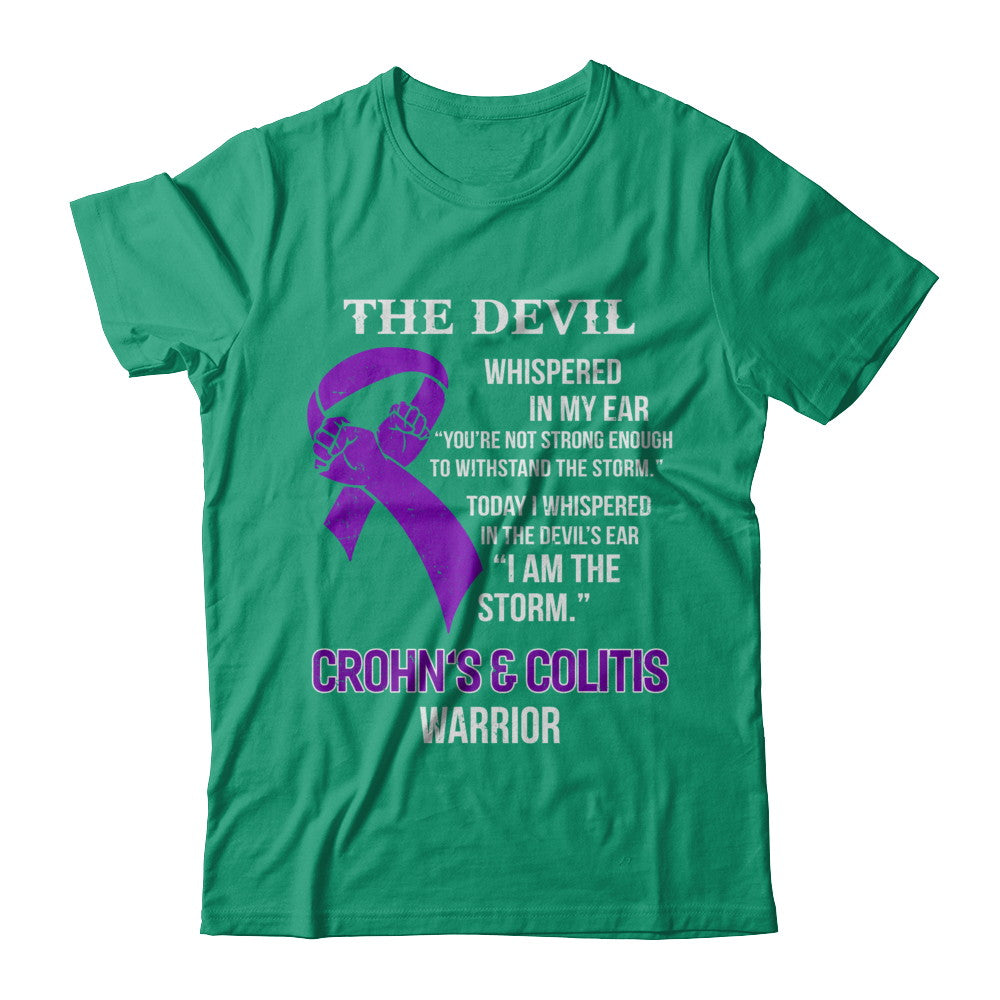I Am The Storm Crohn's And Colitis Warrior T-Shirt I Am The Storm Crohn's And Colitis Warrior T-Shirt