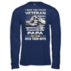 I Have Two Titles Veteran And Papa T-Shirt & Hoodie | Teecentury.com