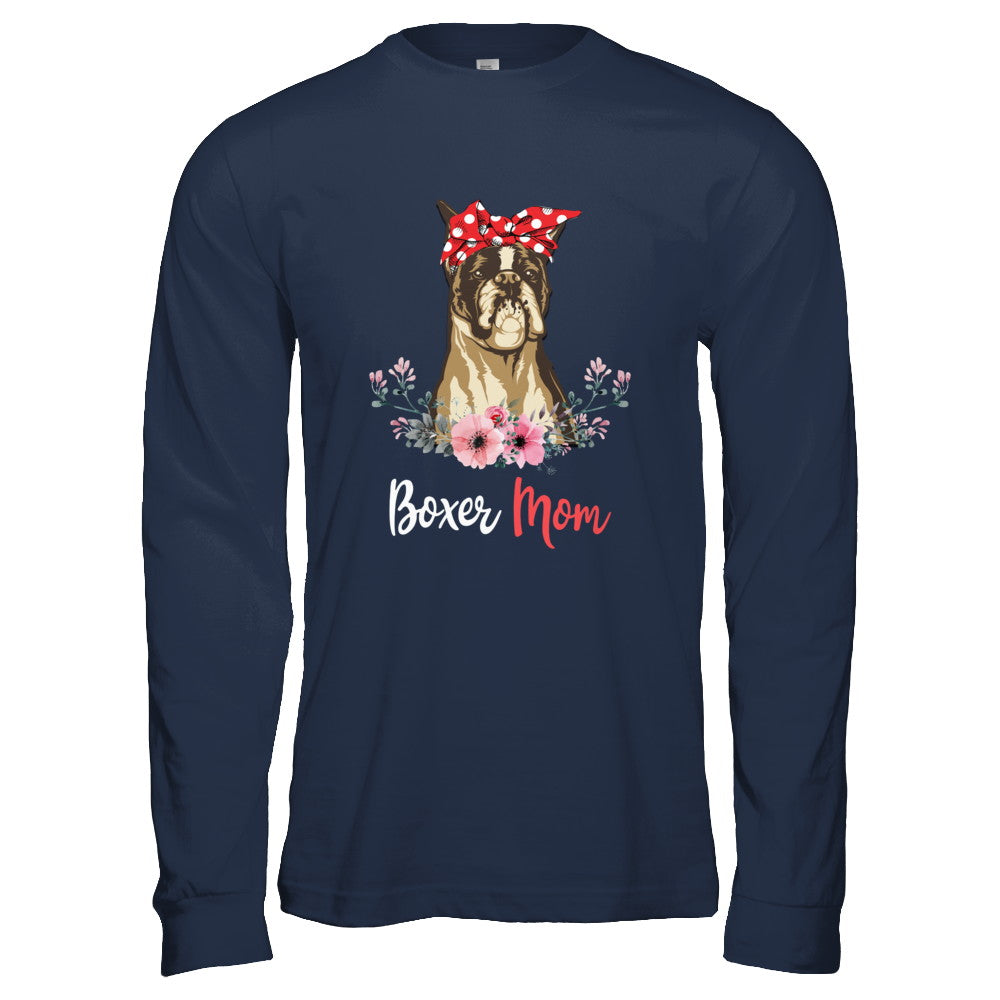 Boxer Mom Gift For Women Dog Lover T-Shirt & Hoodie | Teecentury.com