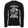 My Favorite Tiny Human Calls Me Pops T-Shirt & Hoodie | Teecentury.com