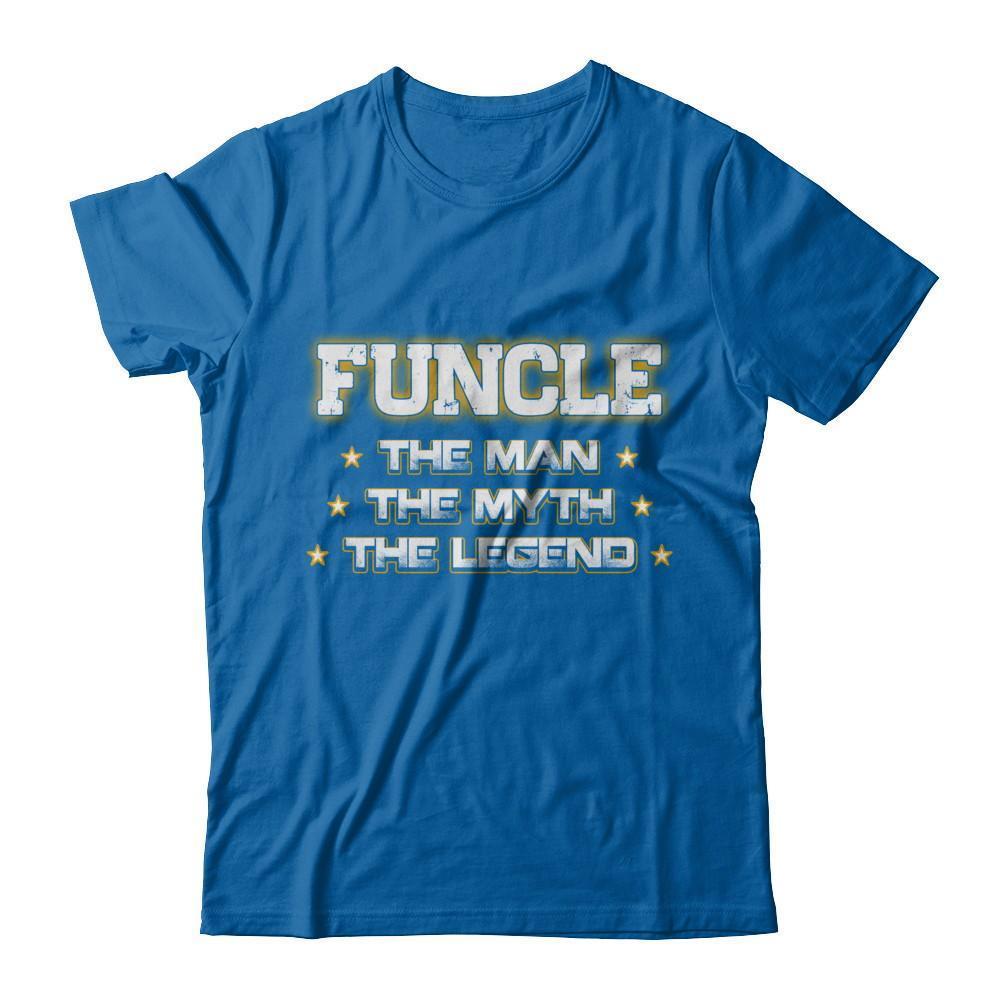 Funcle The Myth The Man The Legend Funny Uncle T-Shirt & Hoodie | Teecentury.com