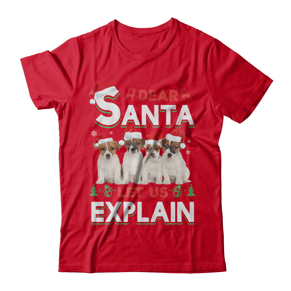Dear Santa Funny Beagle Puppies Christmas Gift T-Shirt & Hoodie | Teecentury.com