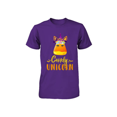Candy Corn Unicorn Halloween Unicorn For Girls Youth Youth Shirt | Teecentury.com