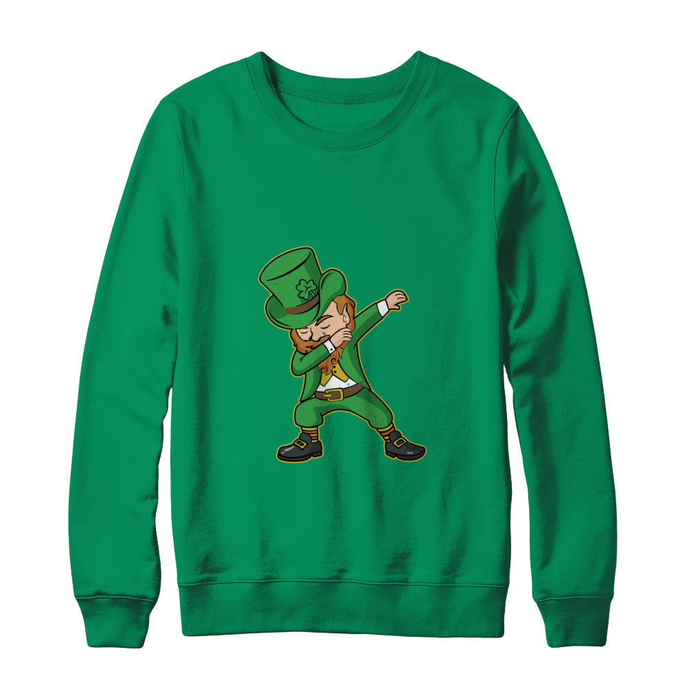 Dabbing St Patricks Day Leprechaun T-Shirt & Hoodie | Teecentury.com
