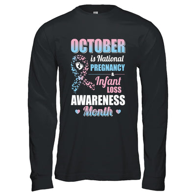 October Is Pregnancy And Infant Loss Awareness Month T-Shirt & Hoodie | Teecentury.com