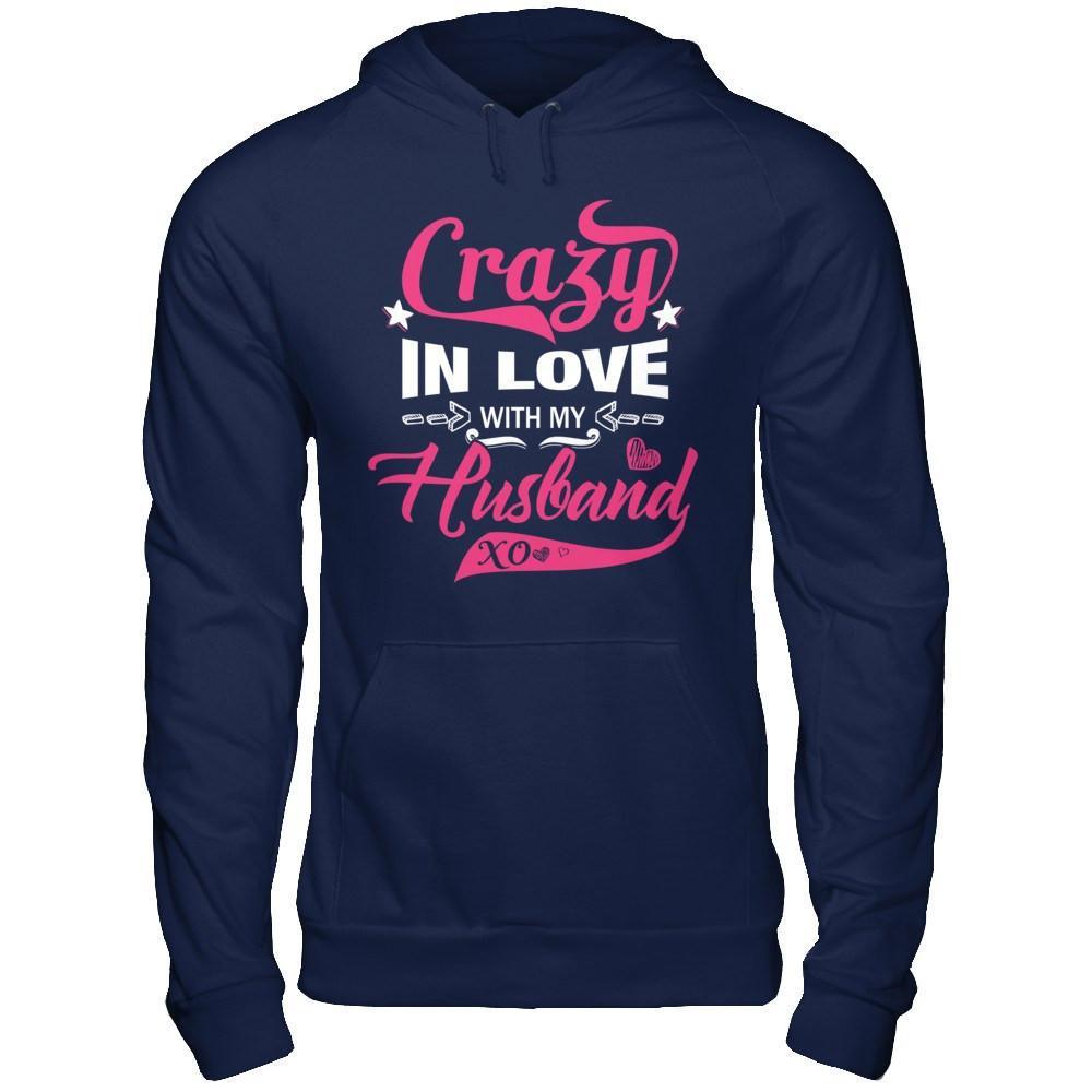 Crazy In Love With My Husband T-Shirt & Hoodie | Teecentury.com