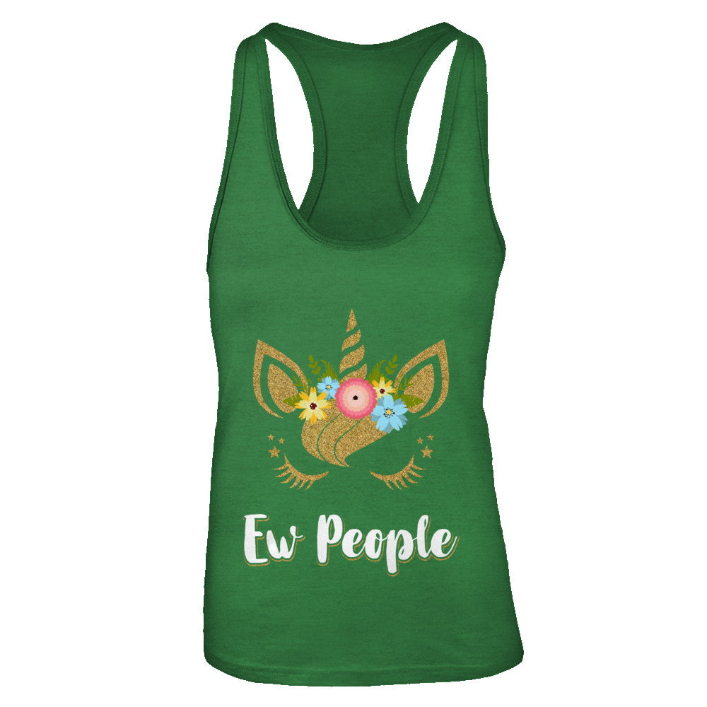 Ew People Unicorn T-Shirt & Tank Top | Teecentury.com