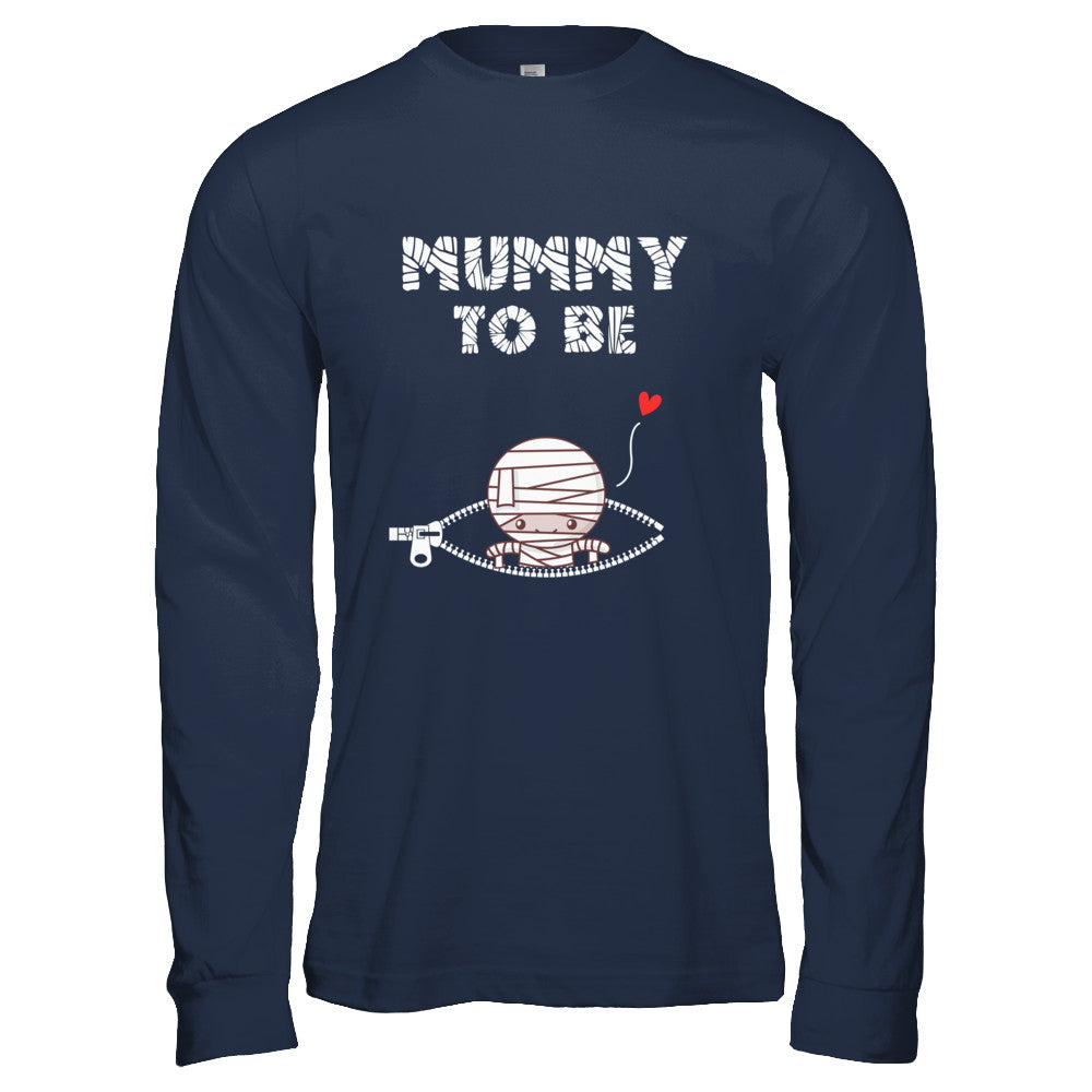 Cute Baby Mummy To Be Pregnant Halloween Costume T-Shirt & Hoodie | Teecentury.com