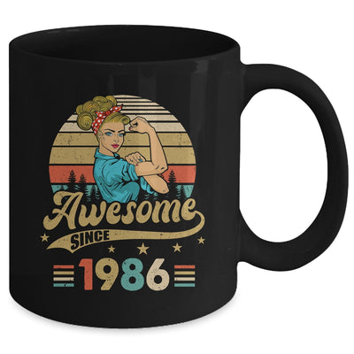 37 Year Old Awesome Since 1986 37th Birthday Women Mug | teecentury