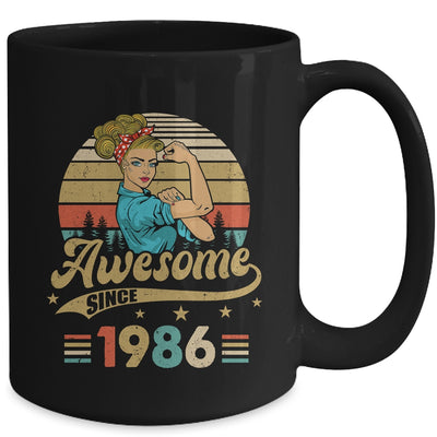 37 Year Old Awesome Since 1986 37th Birthday Women Mug | teecentury