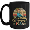 37 Year Old Awesome Since 1986 37th Birthday Women Mug | teecentury