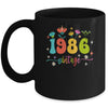 37 Years Old Vintage 1986 37th Birthday Tee Wildflower Mug | teecentury