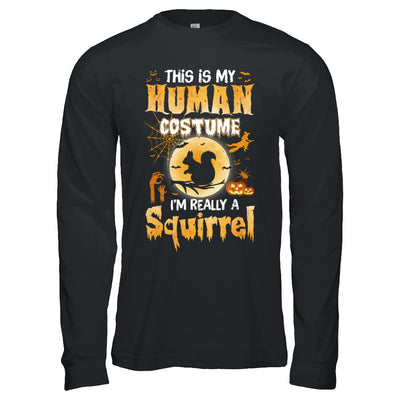 Funny Squirrel Human Costume Halloween T-Shirt & Hoodie | Teecentury.com