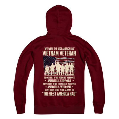 Vietnam Veteran The Best America Had Proud T-Shirt & Hoodie | Teecentury.com