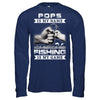 Pops Is My Name Fishing Is My Game T-Shirt & Hoodie | Teecentury.com