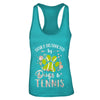 Easily Distracted By Dogs And Tennis T-Shirt & Tank Top | Teecentury.com