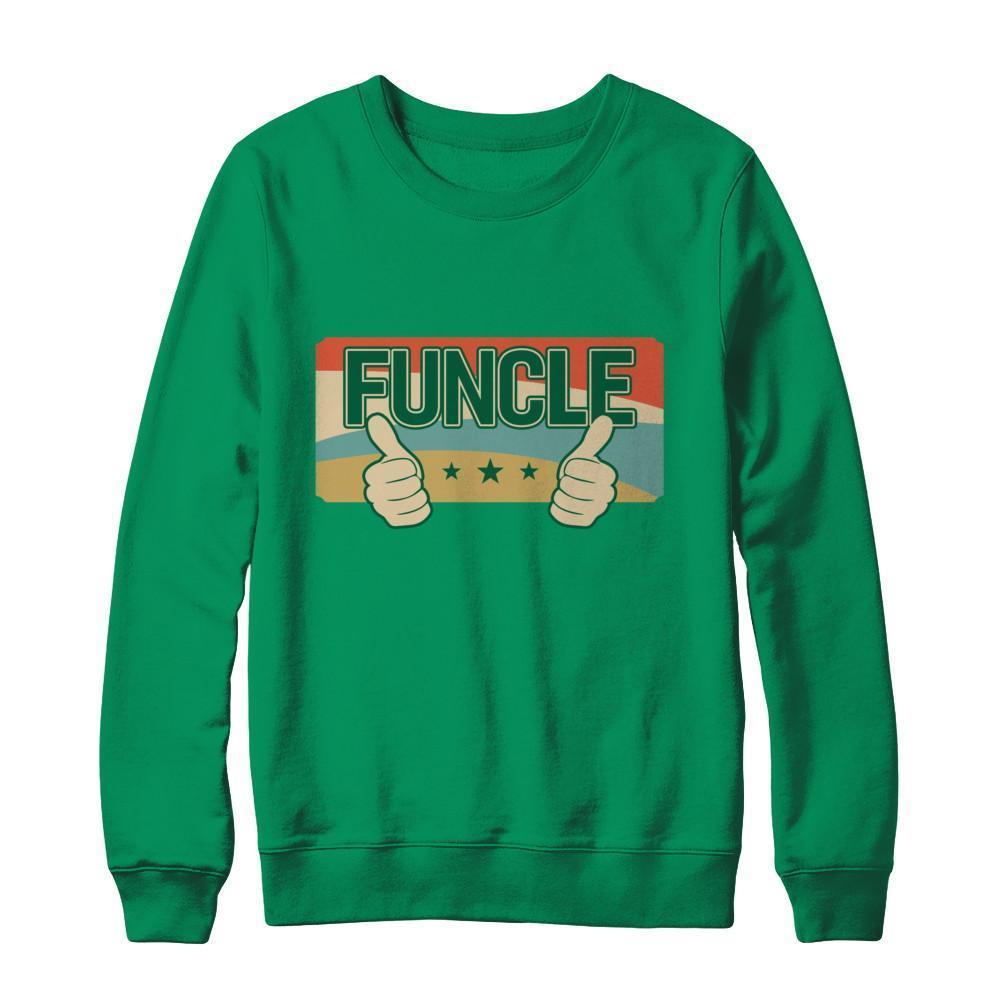 Vintage Retro Funcle Funny Uncle Only Cooler T-Shirt & Sweatshirt | Teecentury.com