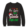 It's All Fun Games Until Santa Finds Out T-Shirt & Sweatshirt | Teecentury.com