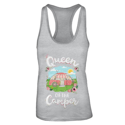 Queen Of The Camper Camping For Women Gift T-Shirt & Tank Top | Teecentury.com
