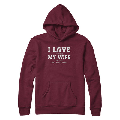 Funny Father's Day Gift From Wife Video Game Dad T-Shirt & Hoodie | Teecentury.com