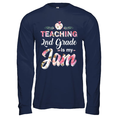 Teaching 2nd Grade Is My Jam Back To School Teacher T-Shirt & Hoodie | Teecentury.com