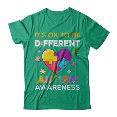It's Ok To Be Different Autism Awareness Gift 2018 T-Shirt & Hoodie | Teecentury.com