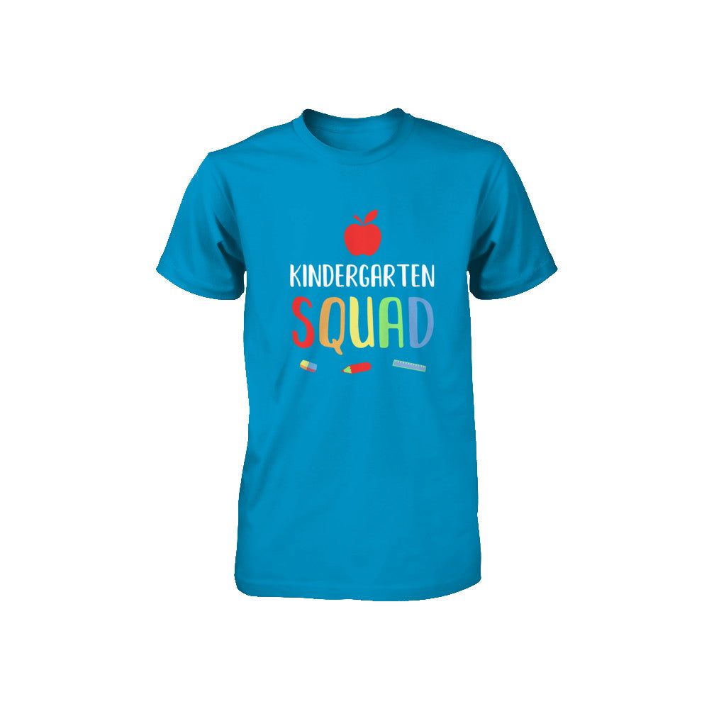 Kindergarten Squad Back To School Teacher Gift Youth Youth Shirt | Teecentury.com
