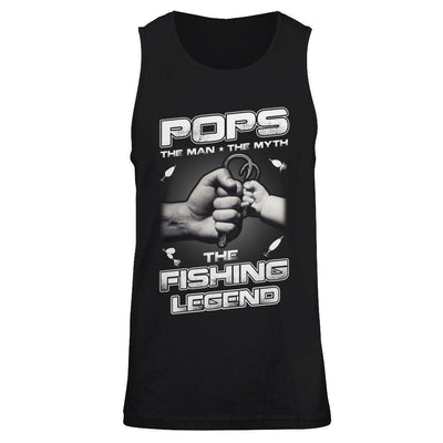 Pops The Man The Myth The Fishing Legend T-Shirt & Hoodie | Teecentury.com