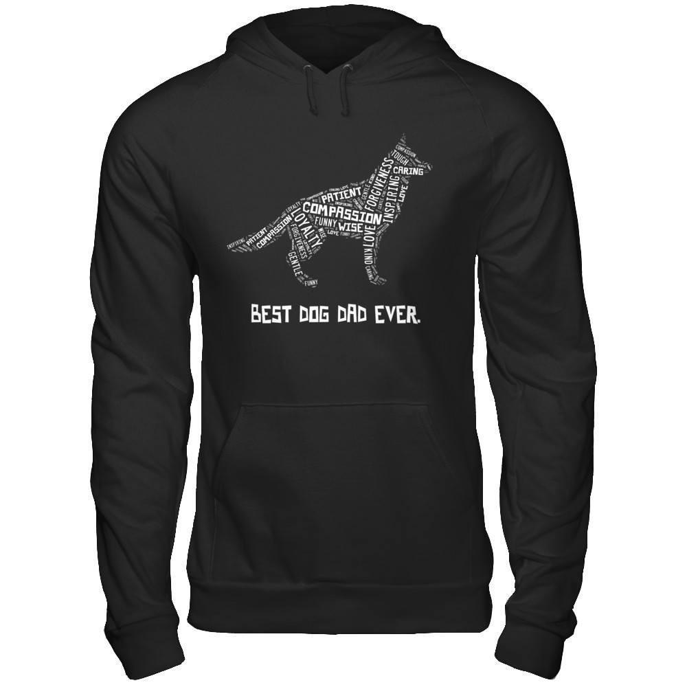 Best Dog Dad Ever German Shepherd Lovers T-Shirt & Hoodie | Teecentury.com