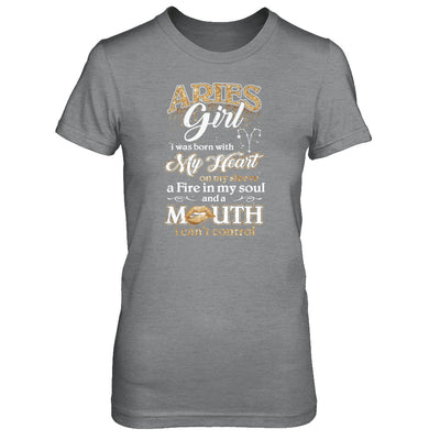 I'm An Aries Girl Lipstick March April Funny Zodiac Birthday T-Shirt & Tank Top | Teecentury.com