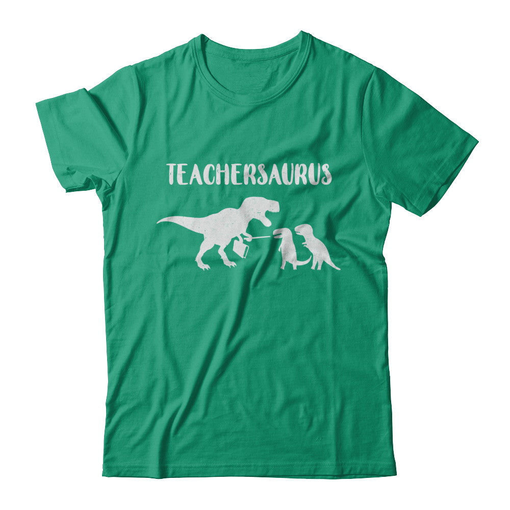 Teacher Funny Teachersaurus Dinosaur T-Shirt & Hoodie | Teecentury.com