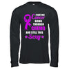 Fighting Cancer Chemo And Still This Sexy Purple Awareness T-Shirt & Hoodie | Teecentury.com