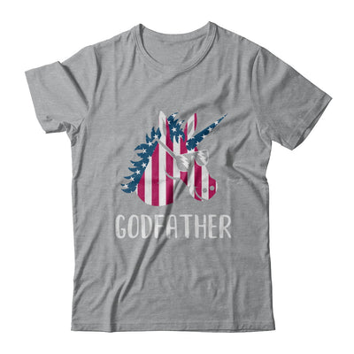 Patriotic Godfather Unicorn Americorn 4Th Of July T-Shirt & Hoodie | Teecentury.com