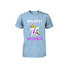 Inspirational Epilepsy Awareness Unicorn Support Youth Youth Shirt | Teecentury.com