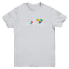 Autism Puzzle Heartbeat Autism Awareness Youth Youth Shirt | Teecentury.com