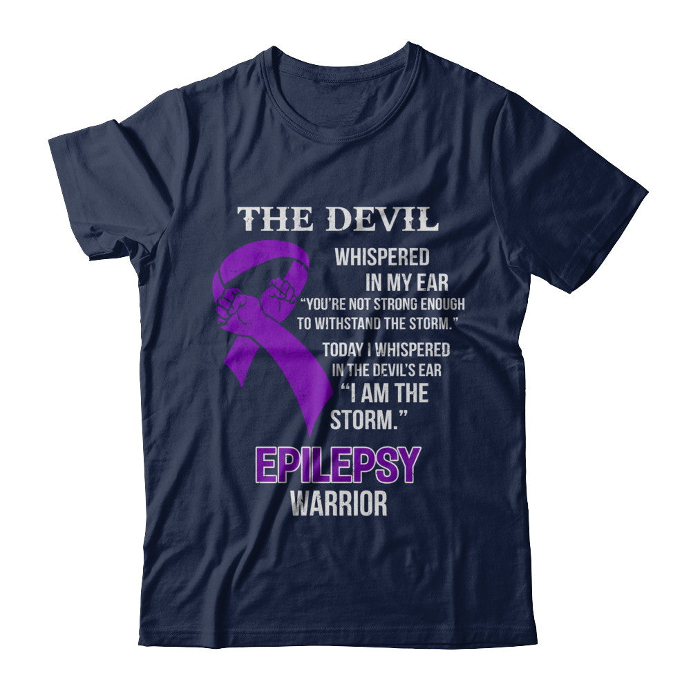 I Am The Storm Support Epilepsy Awareness Warrior Gift T-Shirt & Hoodie | Teecentury.com