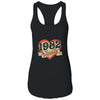 40th Birthday Gifts Classic Retro Heart Vintage 1982 T-Shirt & Tank Top | Teecentury.com
